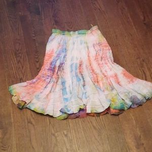 Cotton skirt XL lined